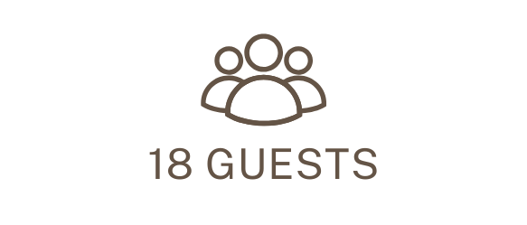 18 guests